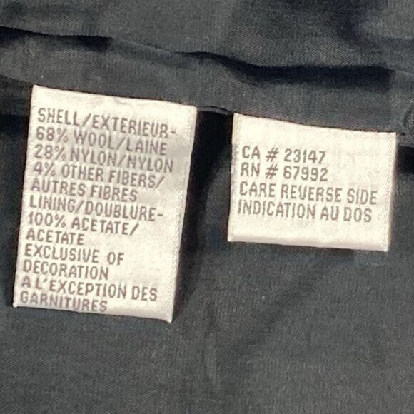 Talbots Holiday Vest Womens Large Black Red Wool Appliqué Embroidered Christmas - Picture 11 of 11